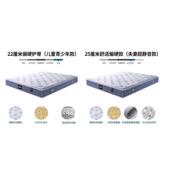 厂家麻黄童床垫家用席KWN思梦弹簧床人垫儿老偏硬护脊床垫硬两用