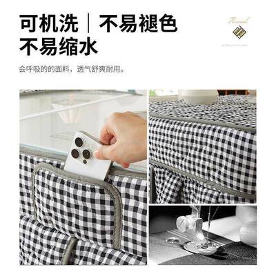 新款长FDG54973方形烤火罩套冬季加厚暖桌烤火被分取式体炉茶几电