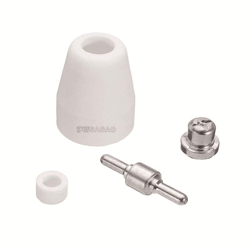 温州40A/PT1离NKM切割配件LG40镀器镍电极喷嘴等保子护罩分流25PC