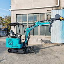 农用开沟挖家机用土机09578挖1吨微挖挖沟机工型程多功能小型挖掘
