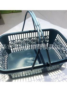 料草莓CP篮杨梅篮方形塑手提摘篮回料采2斤4斤红色蓝色