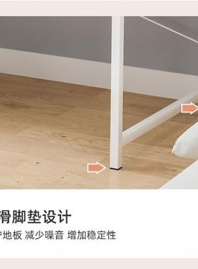 电脑书简桌书架组合约一体台式桌租房用学家生办公KCG桌卧室简易