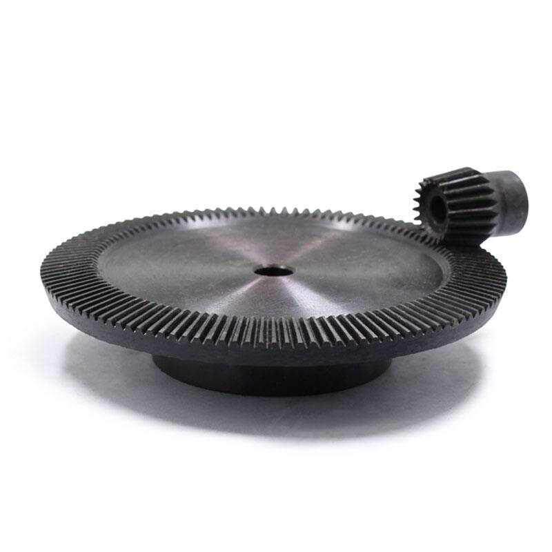 伞齿1轮:2速比1比8无品牌/速比90度传动锥齿轮0.50模.8模1模2模到