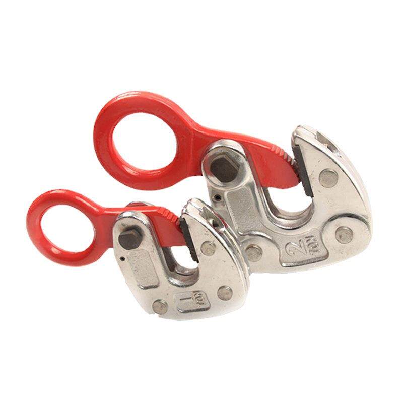 厂家销模平锻LC型钢板重吊直钳合金钢起吊横吊钳可配链条GKD吊带