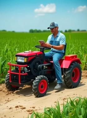 迷你拖拉机拖头出口12马力迷你拉FRQ机机农用型18马力拖小拉旋耕