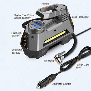 电动充气泵气式 泵气小用便携打汽车轮胎筒WEG数显车载加能轿车智