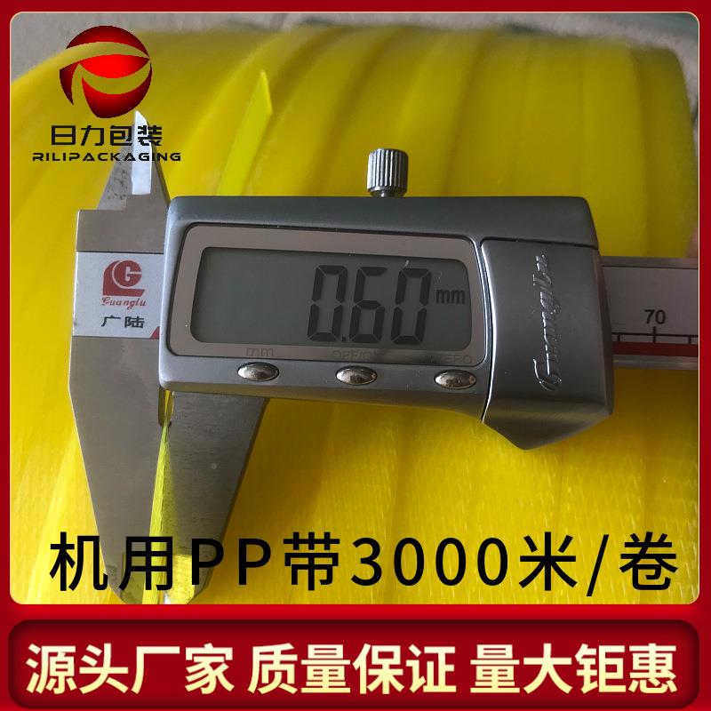 P厂家1206打带PP塑打包带12料MRL061M包打包带半自动机用P打包带