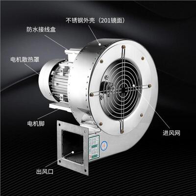 df-5不QCP-550W小输型耐高温离心风机送吹干干燥冷却风机锈通钢