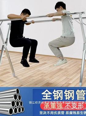 卖衣7643服的架摊子折伸叠缩挂摆衣架摆地摊货架折叠夜市展示直架