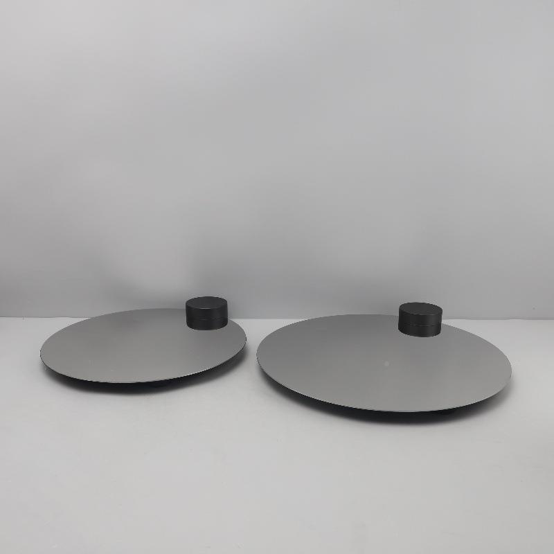 现软代客简约皮革不锈钢椭AVI托盘摆件厅玄关卧室酒店装家圆居装