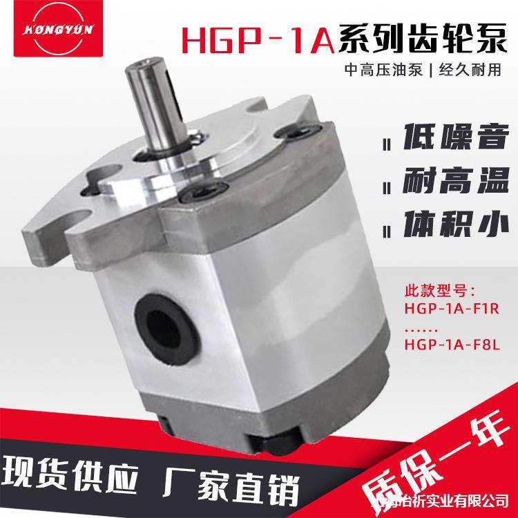 8RL小型3配件高压齿轮泵5总成大全1Ahgp26HGP液压F1齿轮油泵4