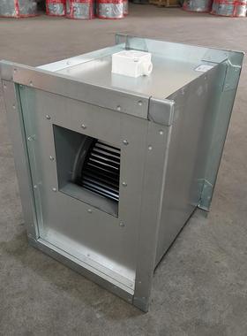 低噪声排烟离心矩形管道风机GDF-II-4.53200m3/h185PA0.37kw