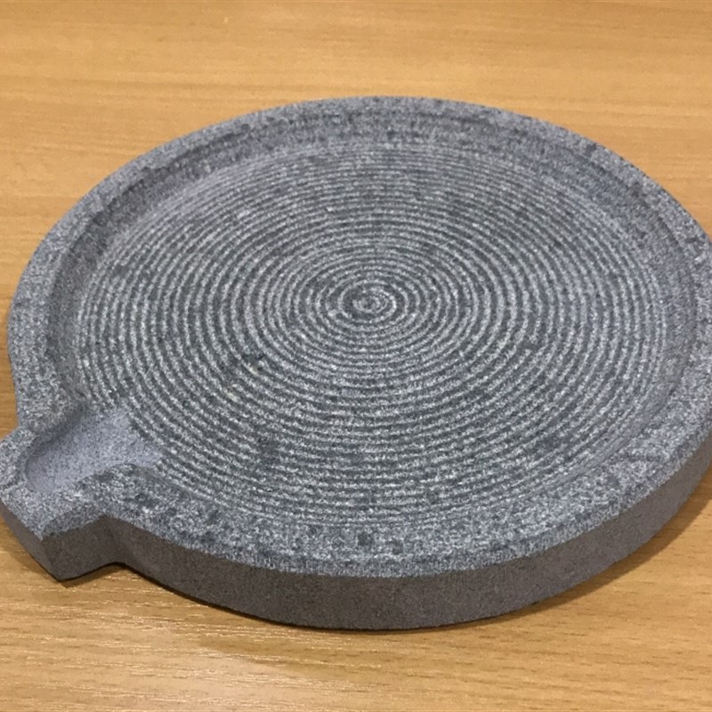 家用石磨盘青石手工老式羚羊角研磨器磨羚羊角器研Y磨羚羊角盘