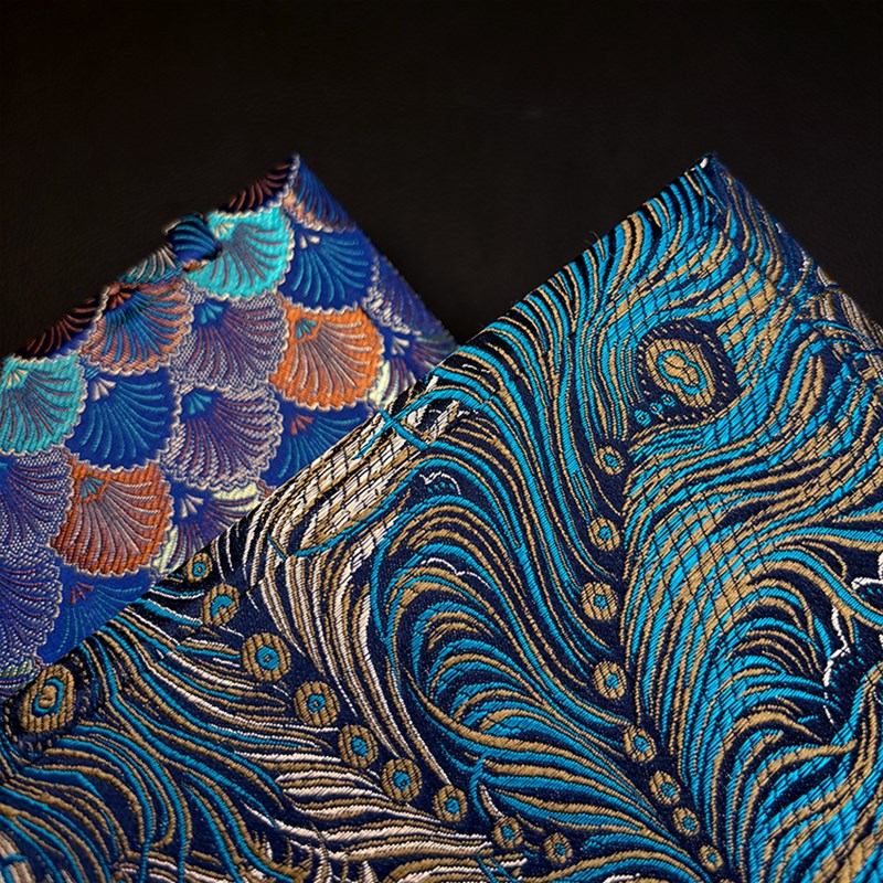 95寸多把装文人k折扇扇盒高端宋锦扇盒扇子收纳盒保护扇子送礼