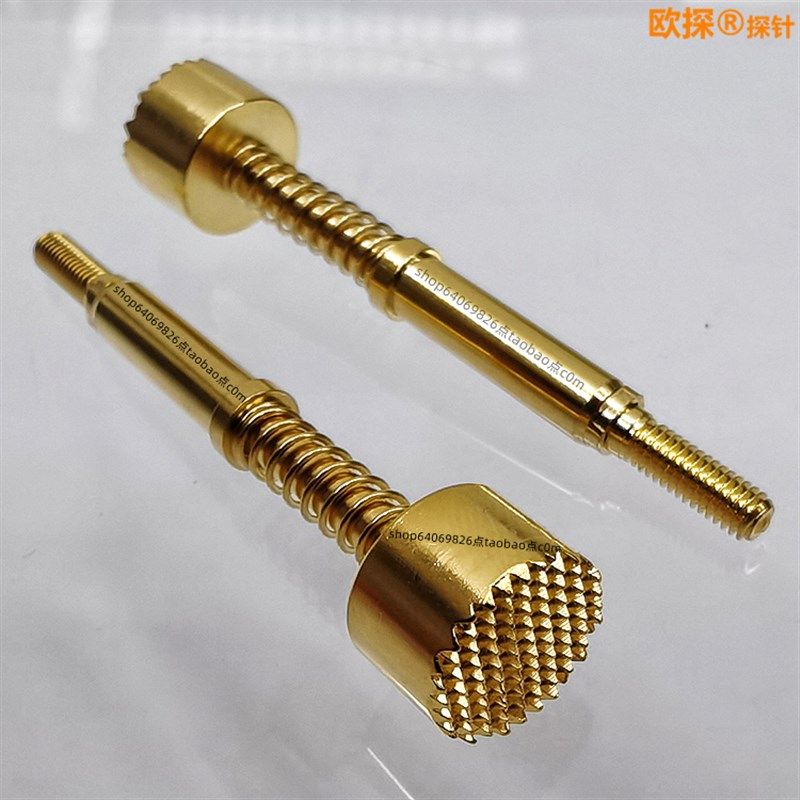 420*4820高电流探针10MM大头梅花测试I针15A强弹力弹簧针 超大头