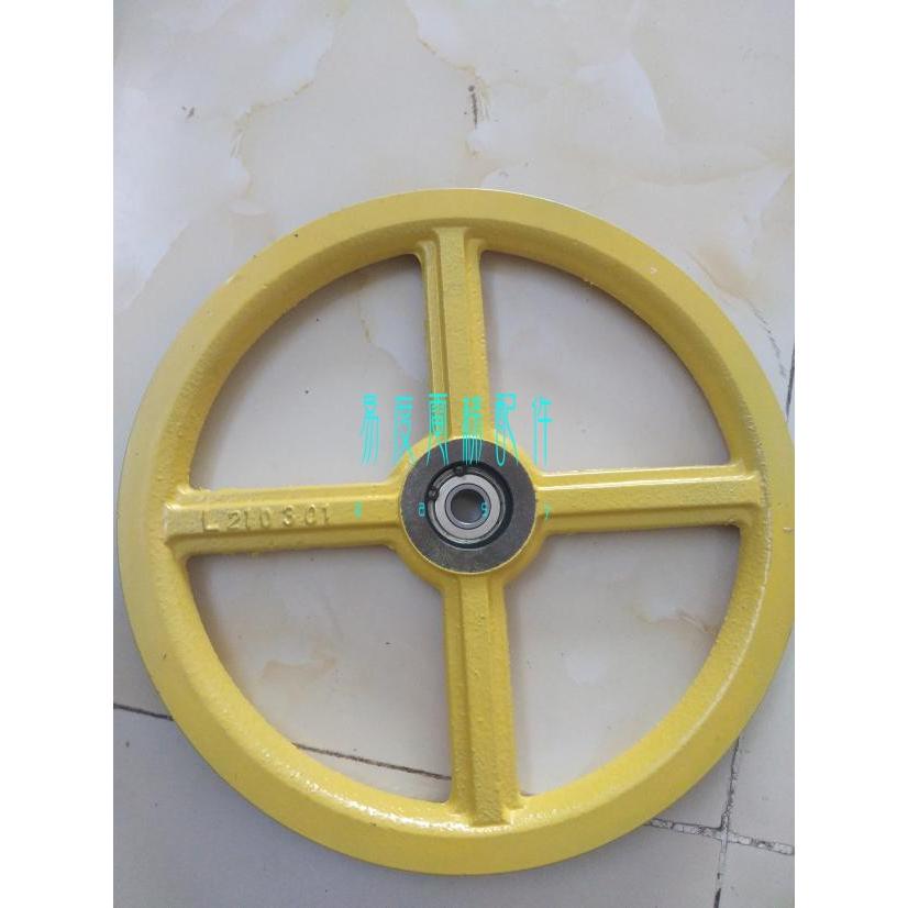 蒂森限速器涨紧轮 D240,绳槽8MM,轴承6201，配套LOG02等限速器用