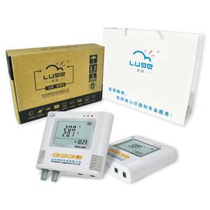 带短信报警 正品 42型 杭州路格双路温湿度记录仪 温湿度仪 L95