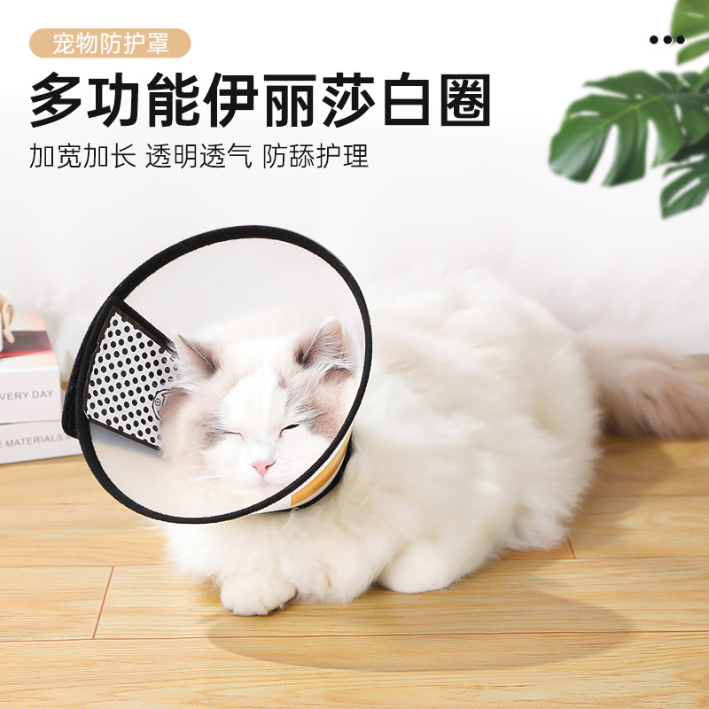 萌莳咕伊丽莎白圈防舔猫咪脖圈