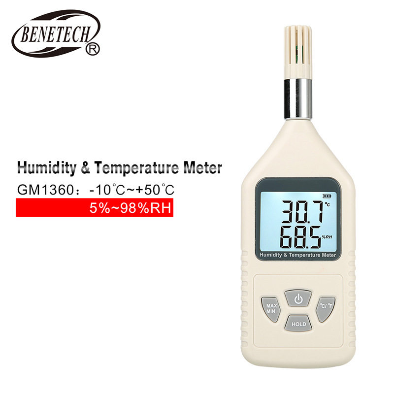 标智GM1360数显工业温湿度计