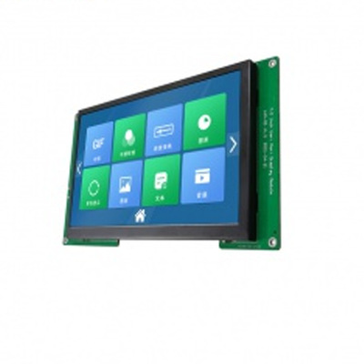 4.3寸串口屏, 480x272, 全视角, 300亮度, UART 接口, 5.0V电压,