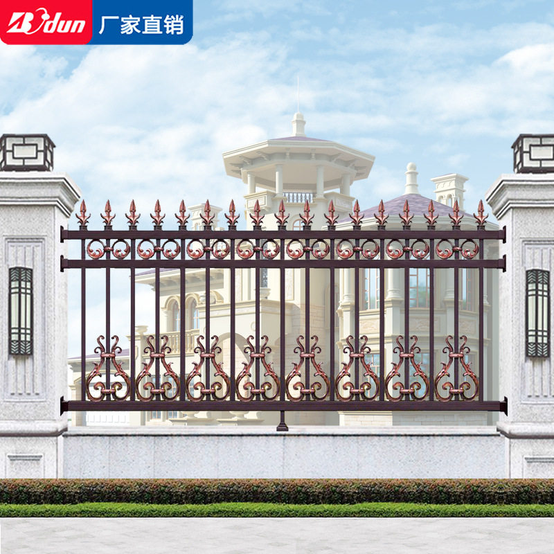 博盾铝艺锌钢护栏铁艺别墅围墙栅栏庭院围栏户外铝合金阳台栏杆