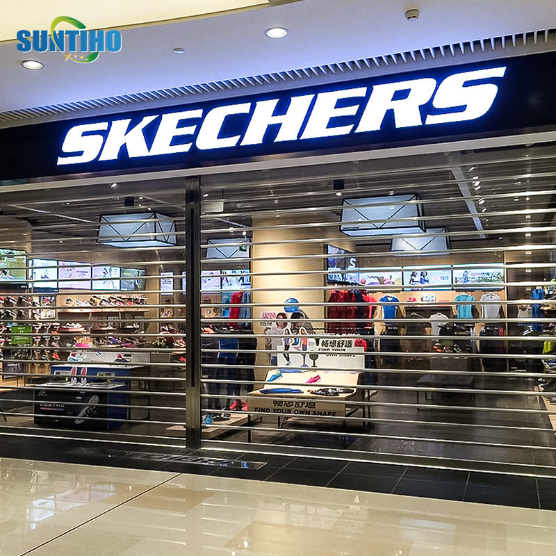 室内店铺卷帘门升降门门窗卷闸静音隔断智能电动自动门厂家批发