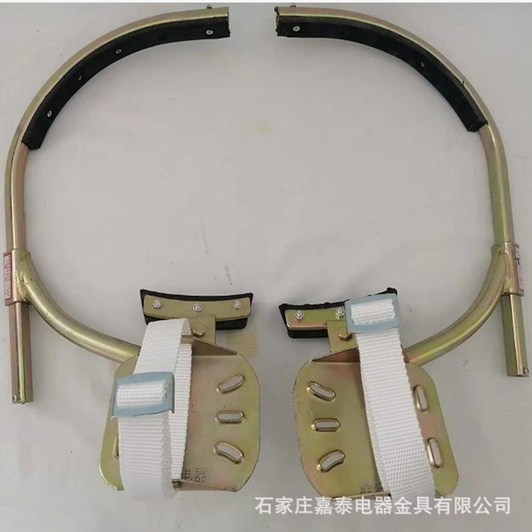 350型电线杆脚扣 电工加厚型脚扣 通信铁鞋 爬水泥杆脚扣