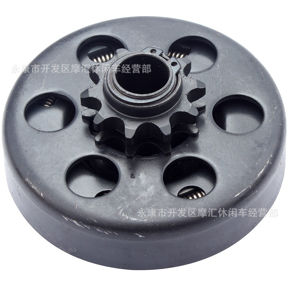 152 168离心式自动发动机卡丁车配件16MM内置离合器10齿428链齿轮