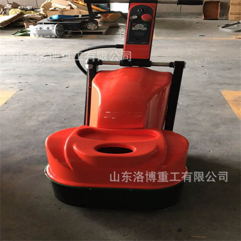 自流平环氧地坪研磨机锋利耐磨地面抛光机手推水泥路面翻新磨光机