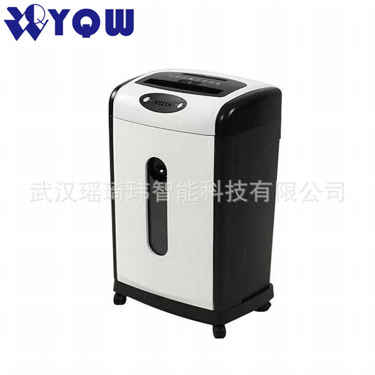 中型电动碎纸机塑料卡片碎纸机办公碎纸机触摸一体机