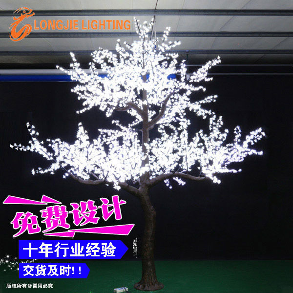 5940灯4米LED桃花灯树厂家直供