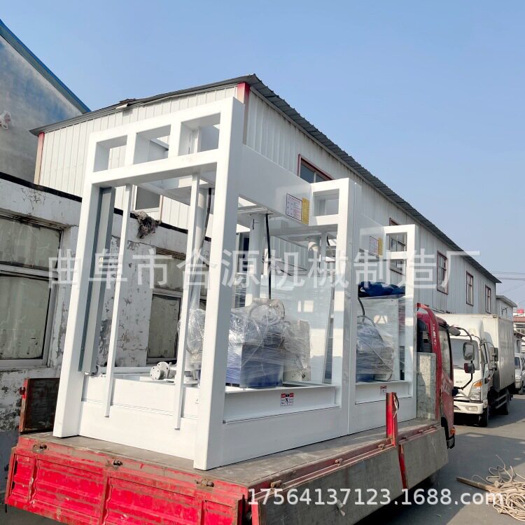 合源 双油缸木门板材复合板冷压机岩棉夹心保温板压板机