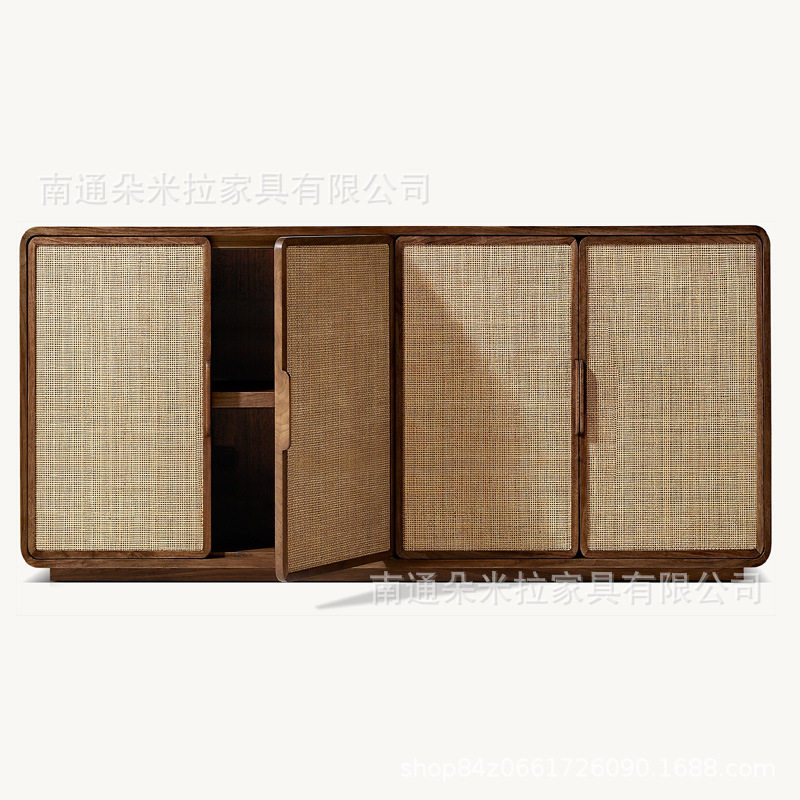 法式复古橡木餐边柜RH原单