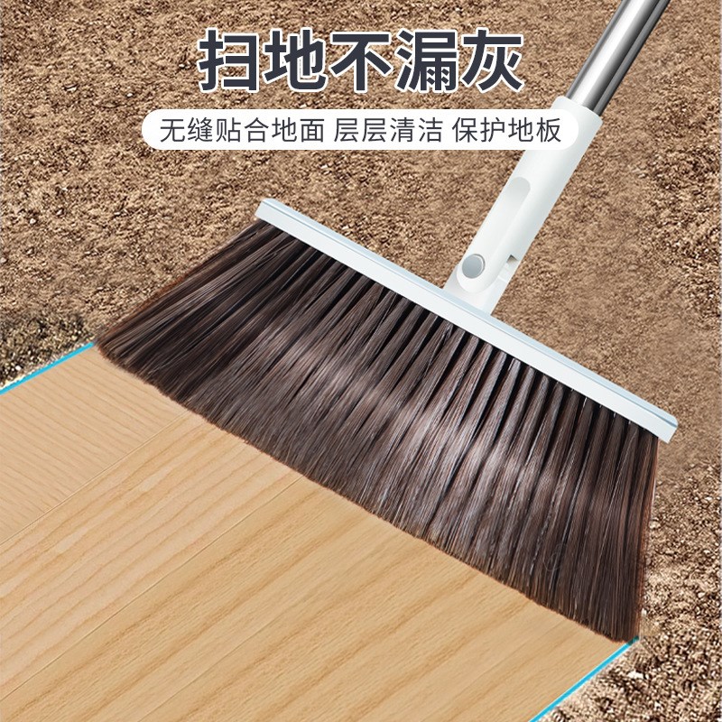 速发?扫把拖把套组新款扫把簸箕套装滚筒毛粘洁二合一家用清器工