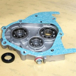 速发GY6王野1迈5豪2150光金浪踏车摩托板后尾牙齿盖传动齿轮箱盖