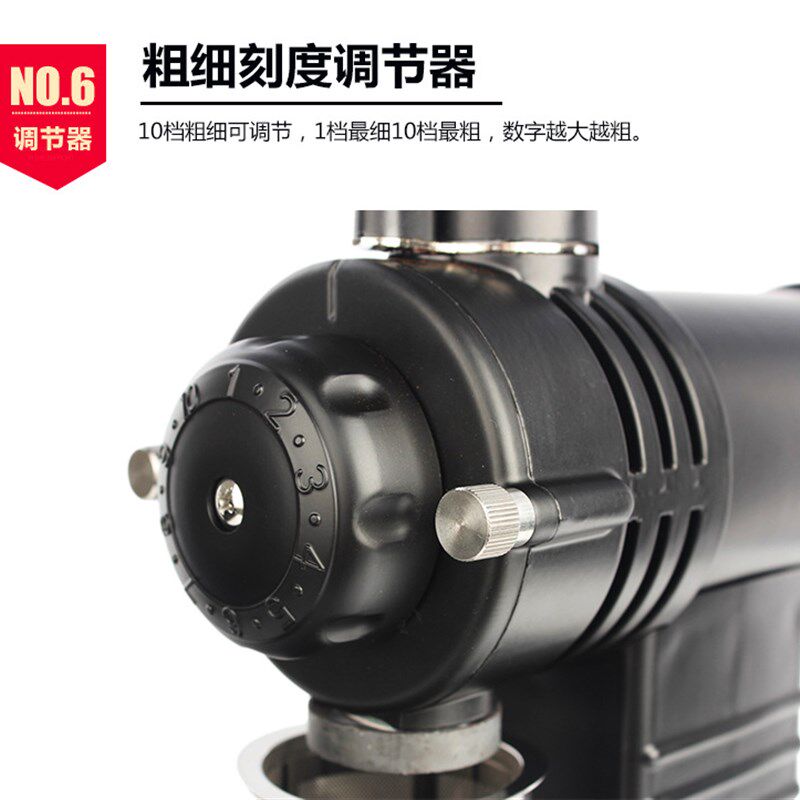 速发咖6YM小富士款品0啡磨豆机电动鬼齿小钢炮手冲单式家用商用研