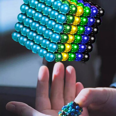 速发不受害人周迅林阚同款手玩解压磁力球珠玩具高品质减压巴克球