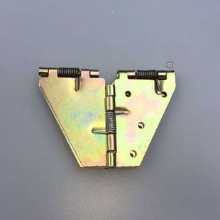 速发大餐桌翻板蝴蝶桌页铰合合叶弹簧门较餐厅方链变圆桌配件折叠