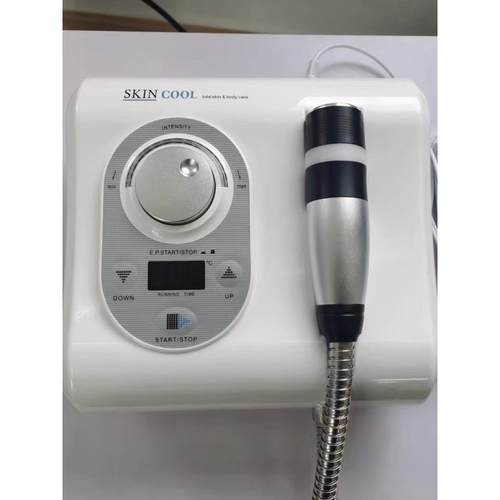 韩国Skincool冷热介绍仪美容沙龙冰锤冷敷仪面部离子收缩毛孔电穿