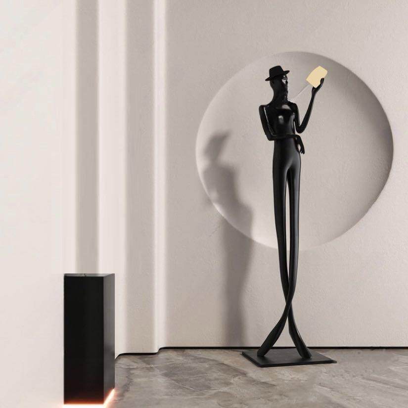 现代抽象落地雕塑看书人物装饰大摆件样板间客厅玄关艺术软装饰品,家居饰品,落地摆件,淘宝优惠券,粉丝福利购,淘宝优惠卷
