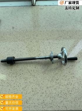 工厂丝杆螺母套装带手轮T型丝杆手摇丝杠传动升降螺杆T18T25