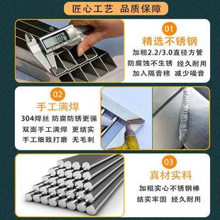 不锈钢寄养笼三层型SJA小犬狗笼院双多层医住院笼宠物店层展示柜