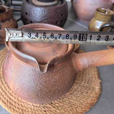 式传MWS统老柴烧大茶围罐带盖土陶陶沙罐可明火耐高温粗网红炉煮