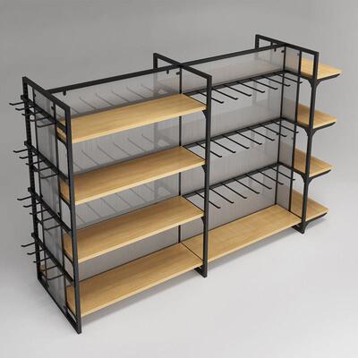 ZLF名款优品岛柜精品柜展中柜木质文具店便创利店货柜陈列架子货