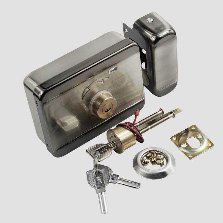 采购产品无声电子控制锁机锁，电动螺栓，锁社区单位门锁电，精神