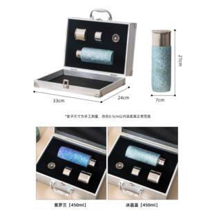 泡【喜铭】高档钛杯礼盒钛保温杯茶纯水分离典歌闷茶杯茶商务节日