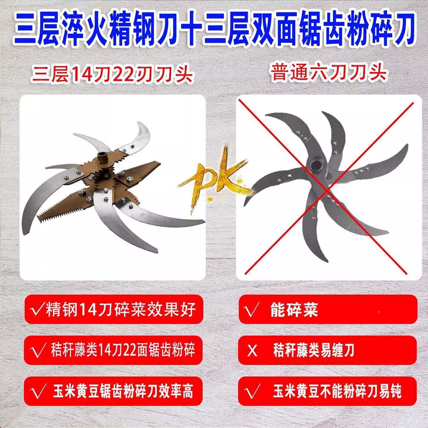 不锈钢切菜机喂殖鸡鸭鹅家用POC多能小型打碎切菜机碎全自动养粉