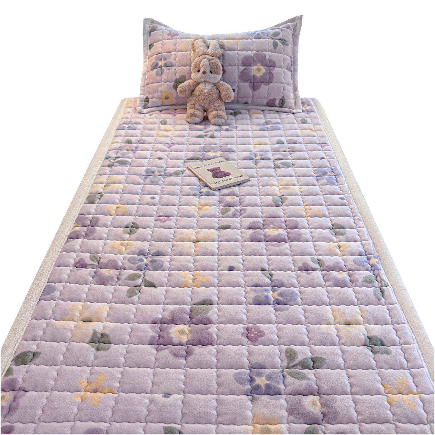 加厚牛奶绒TM-CD-08.床垫家用卧褥子垫软垫180生x200室学宿舍单人