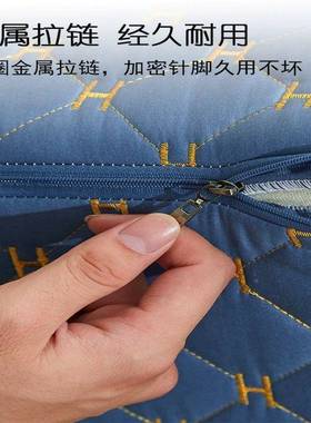 六全包单INP件床笠拉炼式垫套夹棉床加厚面席思床罩保护套防梦滑