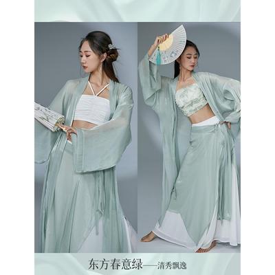 衣无品牌/华丽独秀古蹈典舞舞中服飘逸上国舞练功服国风爵士外搭
